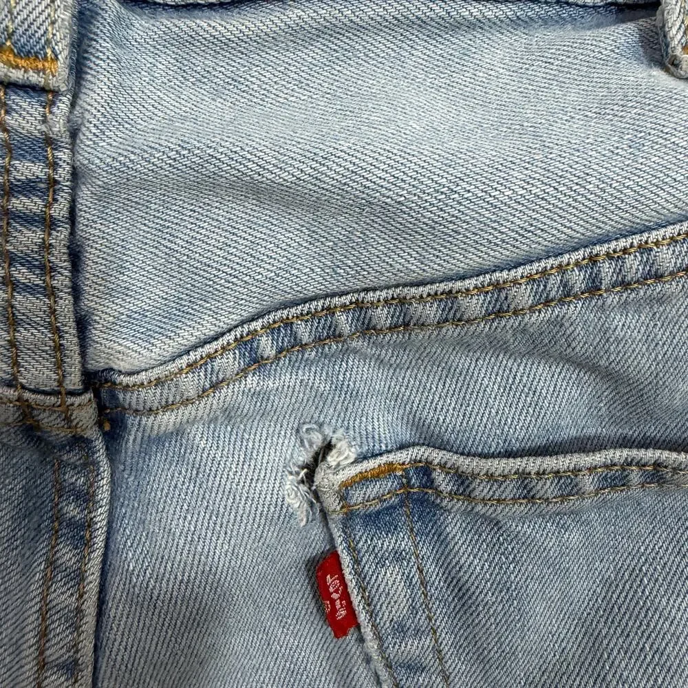 Vintage Levis 505 Regular Fit Jeans Men 38x34 (Fits 36x33) Blue y2k 2006 Western